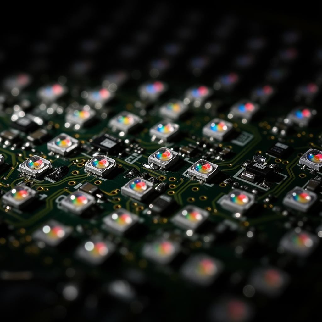 LED module — pixel detail